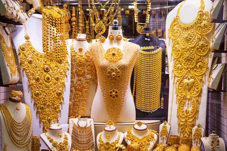 O impressionante Souk do Ouro