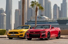 Ford Mustang or Chevrolet Camaro Dubai Private Tour