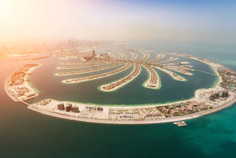 Vista aérea de la Palmera Jumeirah