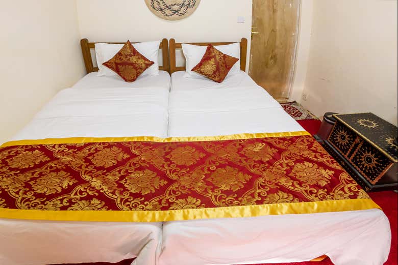 Camas no Bedouin Couple Chalet