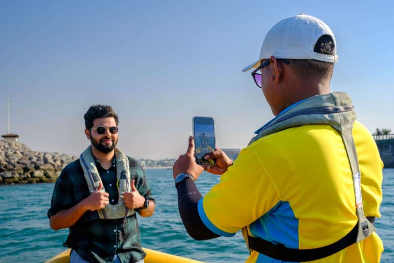 Tomando la foto de recuerdo