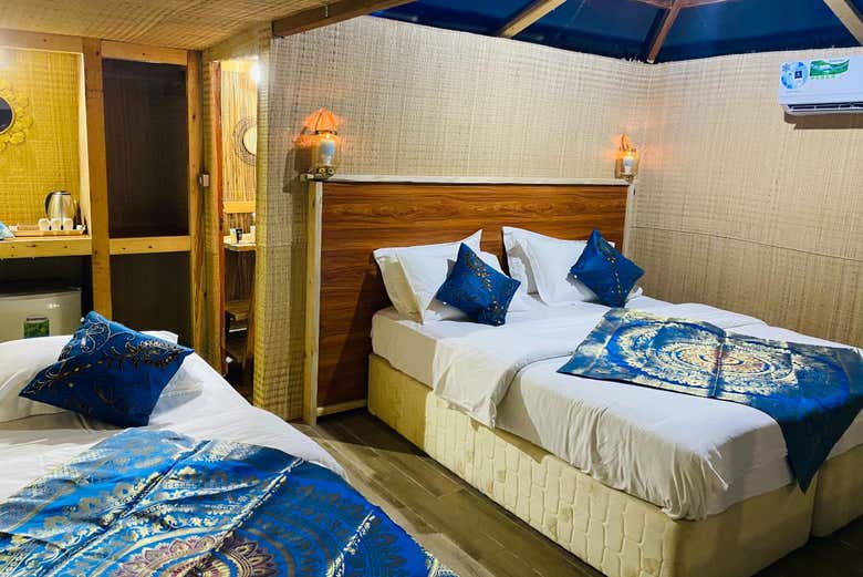 Quarto do Nature View Chalet