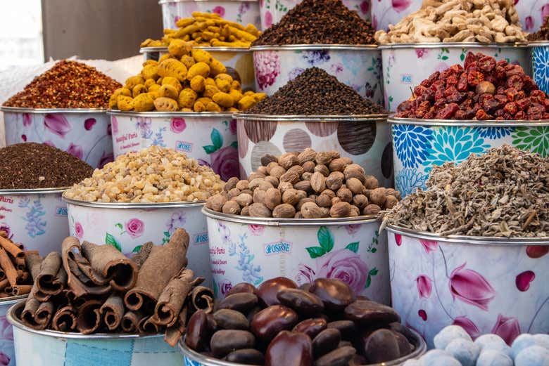 Exploring the souk