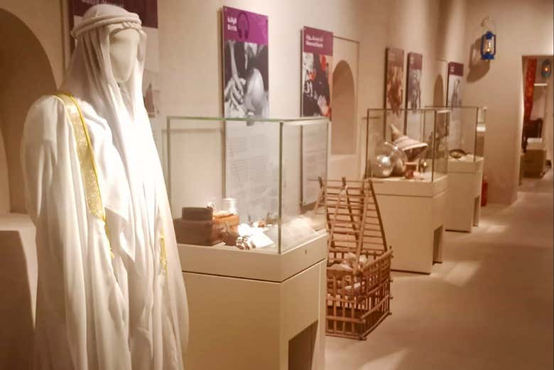 Interior del Museo Arqueológico de Sharjah