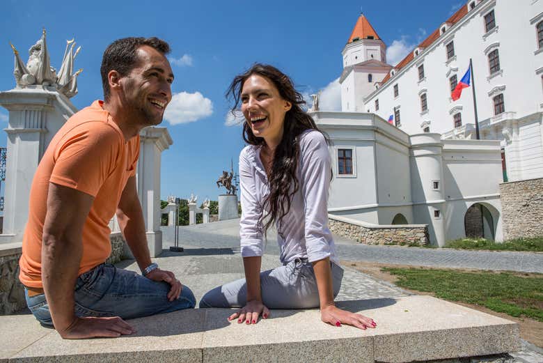 Visitando el Castillo