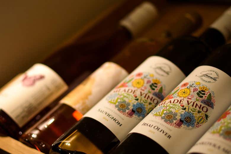 Botellas de vino que probaremos en la cata