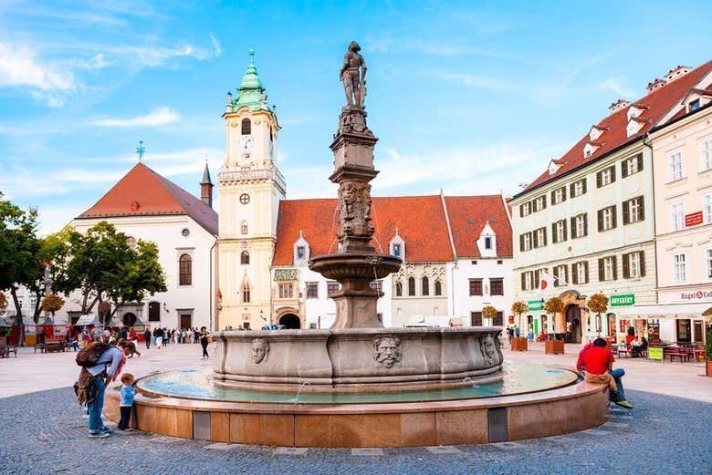 Bratislava's main square