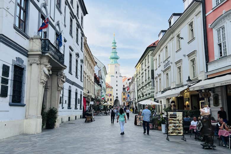 Arquitectura típica en Bratislava