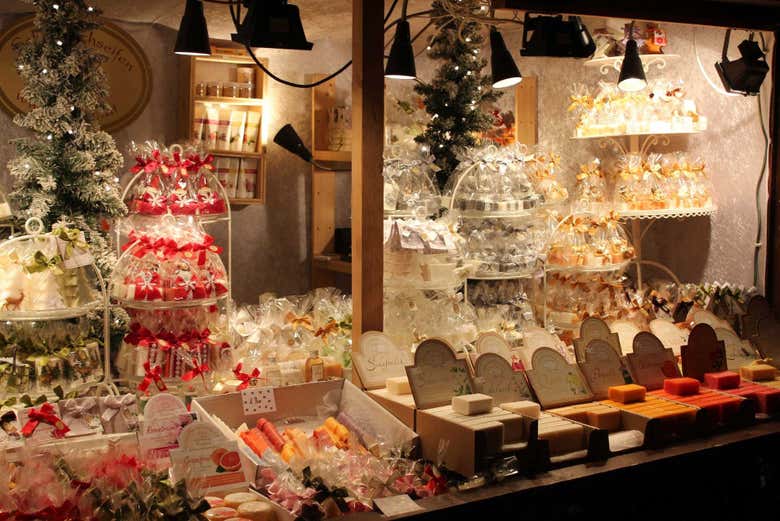 Bancarelle natalizie di Bratislava