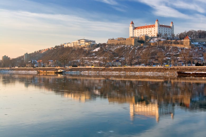 Views of Bratislava from the Danube