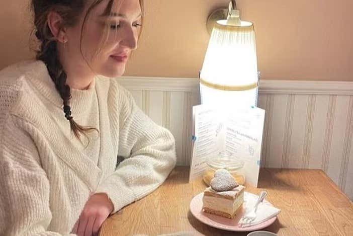 Durante a degustação de doces