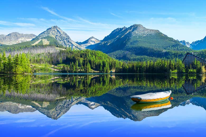 Enamoraos de los reflejos alpinos en los Altos Tatras