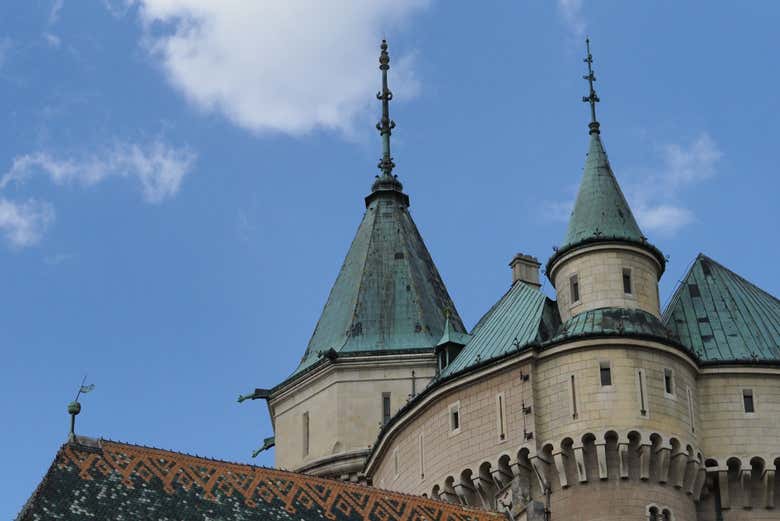 El mágico Castillo de Bojnice y sus torres