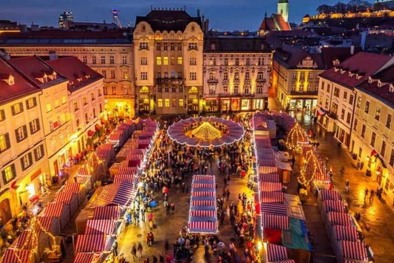 Mercado navideño de Bratislava