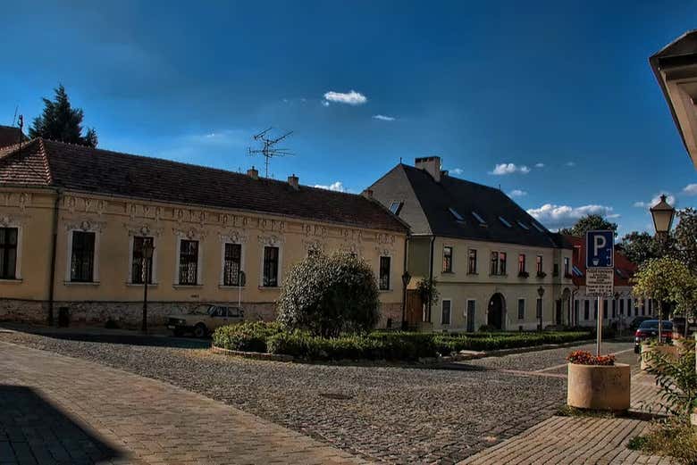 Recorriendo las calles de Trnava