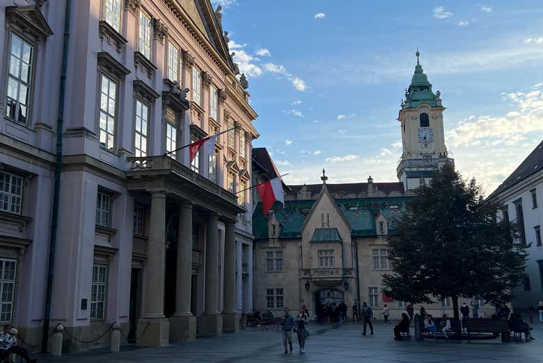 Discover the elegant beauty of Primate's Square