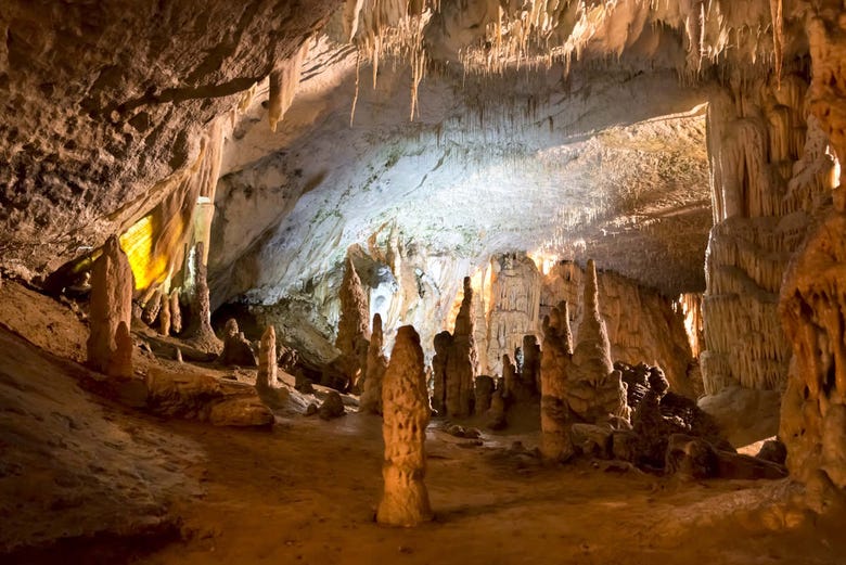 Postojna is the most visited cave in Europe