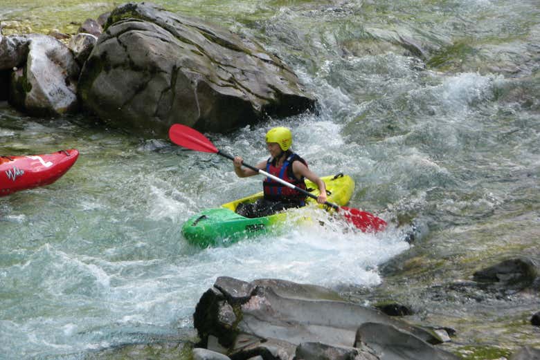 Rápidos del río Isonzo