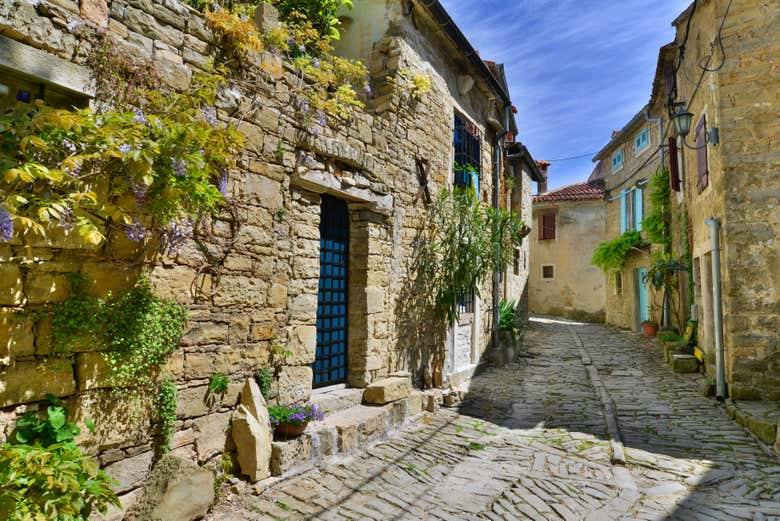 Le centre historique de Grožnjan