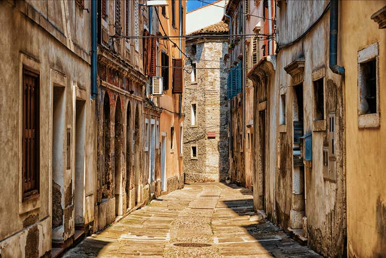 Promenade dans les rues d'Izola