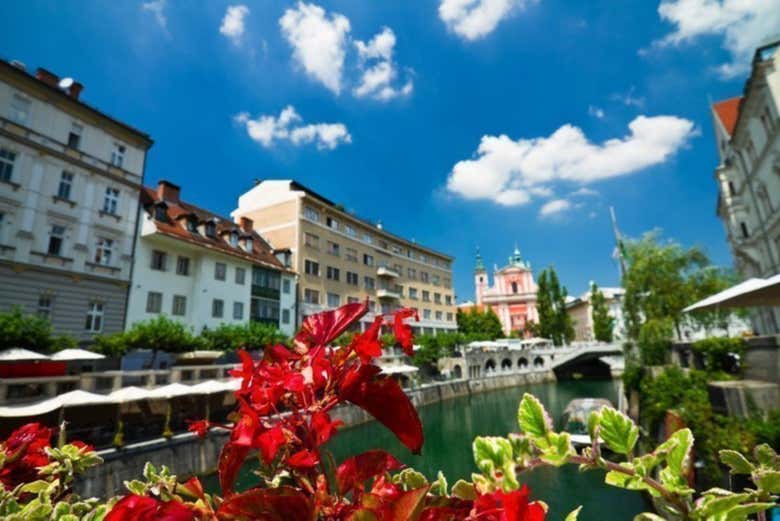 Passeando pela capital eslovena
