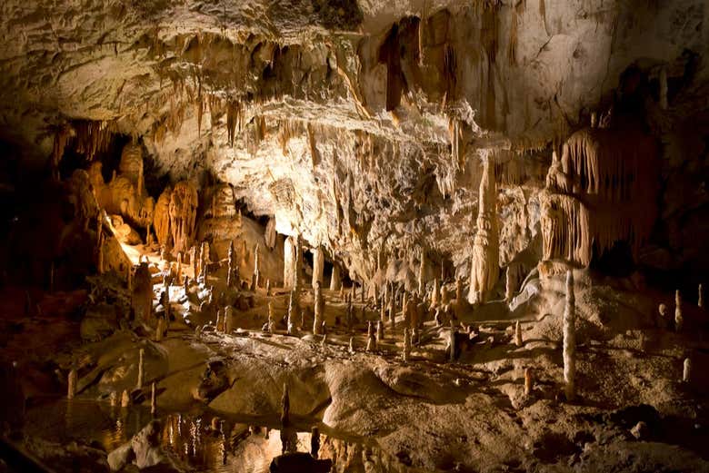 Stalactites et stalagmites