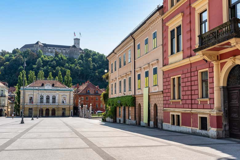 Piazza del Congresso a Lubiana