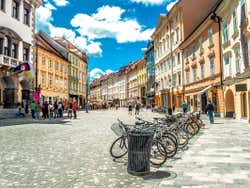 Calles del centro de Liubliana