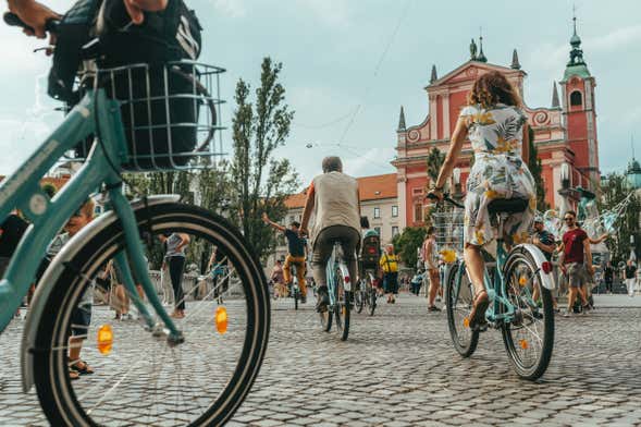 Tour di Lubiana in bicicletta