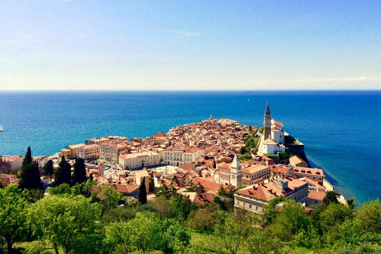 Panorâmica de Piran
