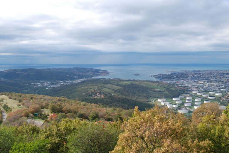 Panorámica de Socerb