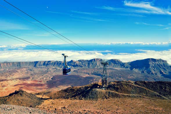 Escursione al Teide + Funivia dal sud di Tenerife