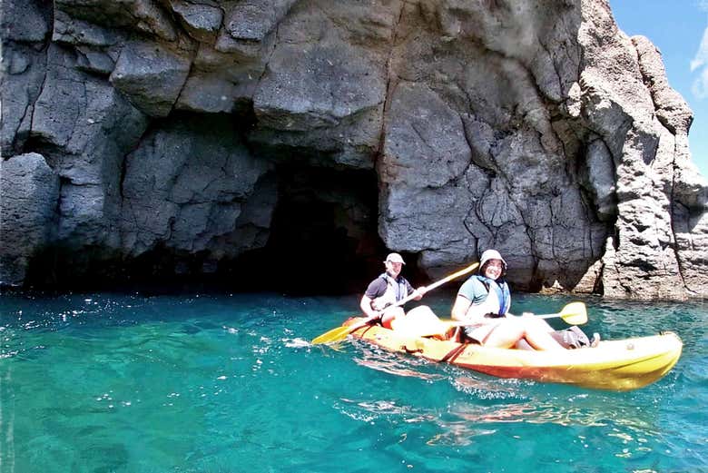 Tour en kayak por el noroeste de Gran Canaria, Agaete