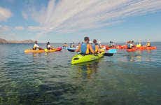 Kayak en el Cabo de Gata