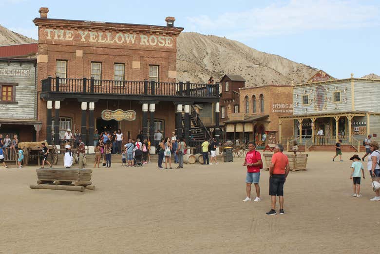 Oasys Mini Hollywood, a Western style theme park in Almería