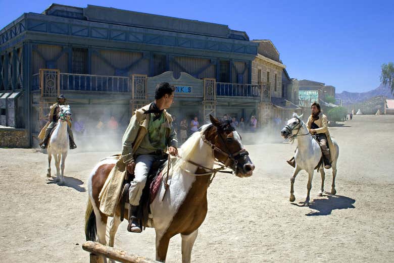 Spectacle de Far West à Mini Hollywood