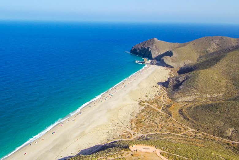 Muertos Beach in Cabo de Gata