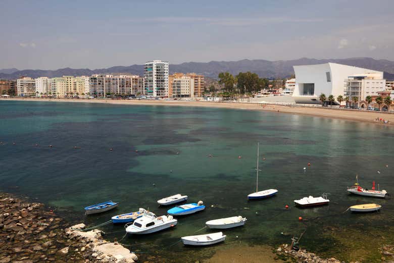 Litoral de Águilas, en la Costa Cálida