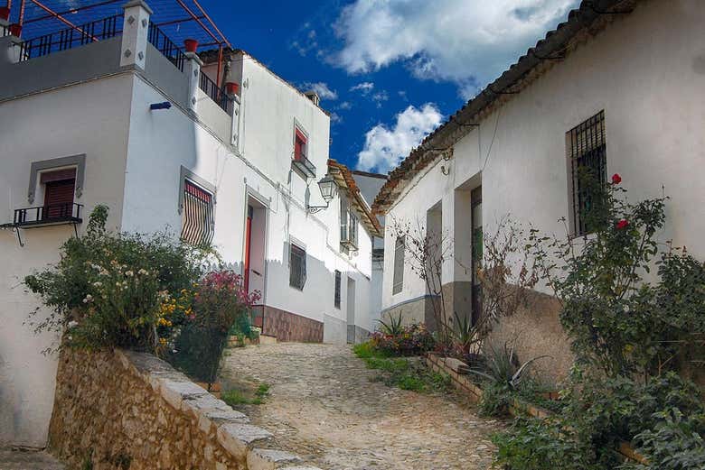 Casas de la villa de Alájar