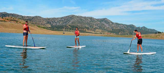 Paddle surf en el embalse de Alange