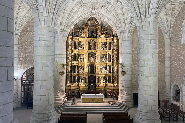 Vista de la nave principal de Santa María