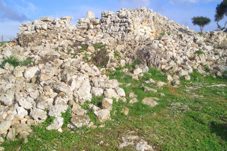 Restos arqueológicos de Torre d'en Galmés