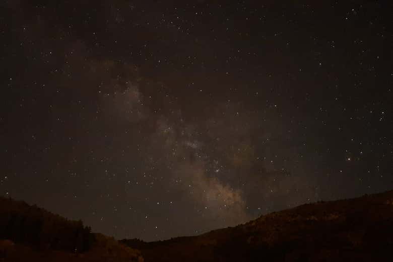 La Vía Láctea y el cielo estrellado de Albarracín