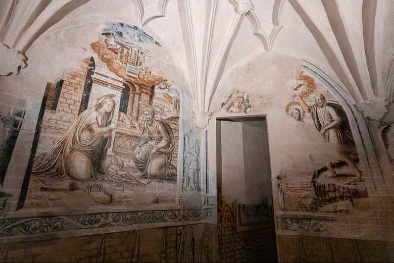 Pinturas na Capela da Catedral de Albarracín