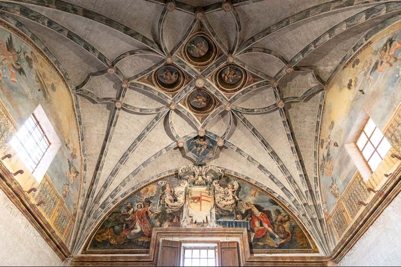 Abóbada do Coro da Catedral del Salvador