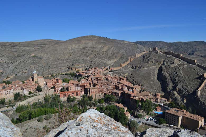 Vue panoramique sur l'Albarracín