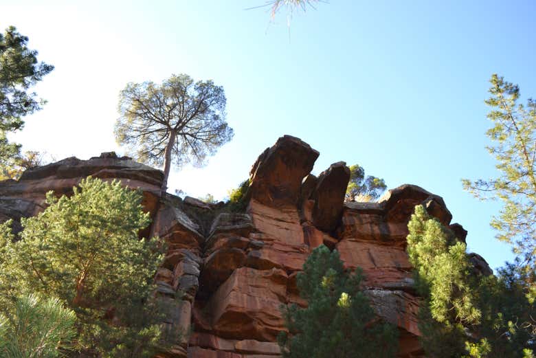 Formazioni rocciose a Pinares de Rodeno