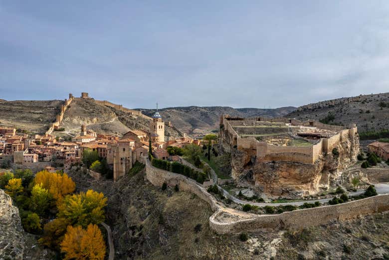 Vista panoramica su Albarracín