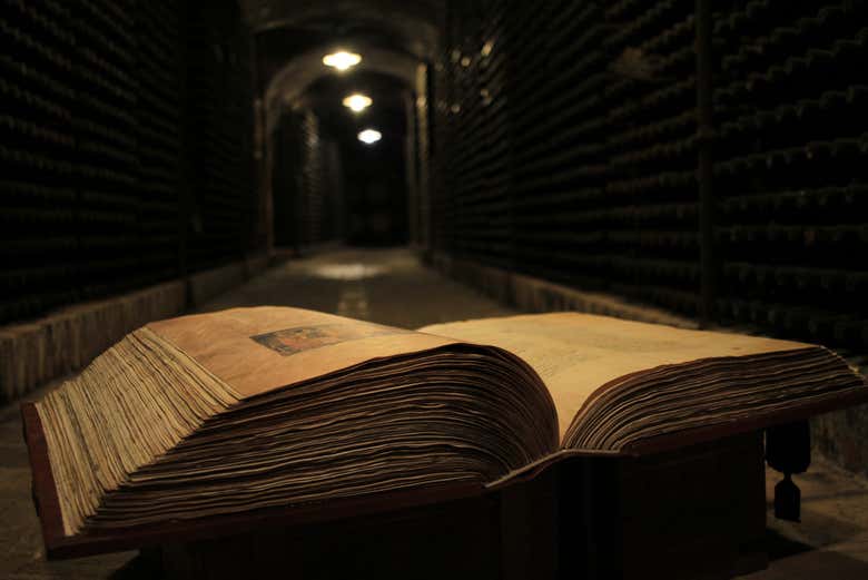 Old codices in the cellars