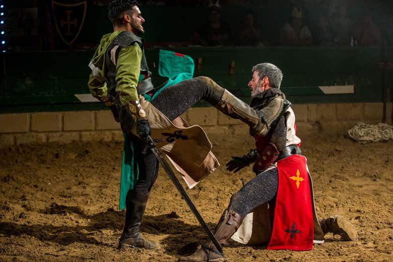 Durante el espectáculo